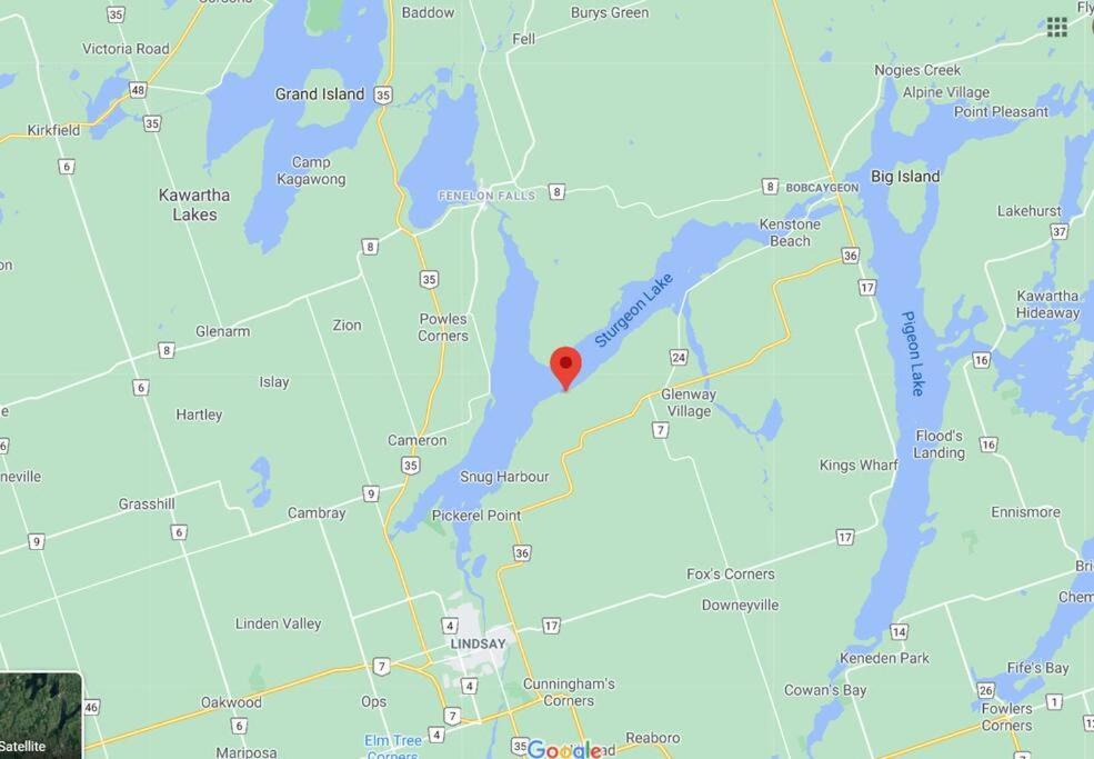 Fun Place With A Sandy Beach For Swimming, Boating, And Fishing, Featuring 3 Available Cabins Fenelon Falls Exterior photo