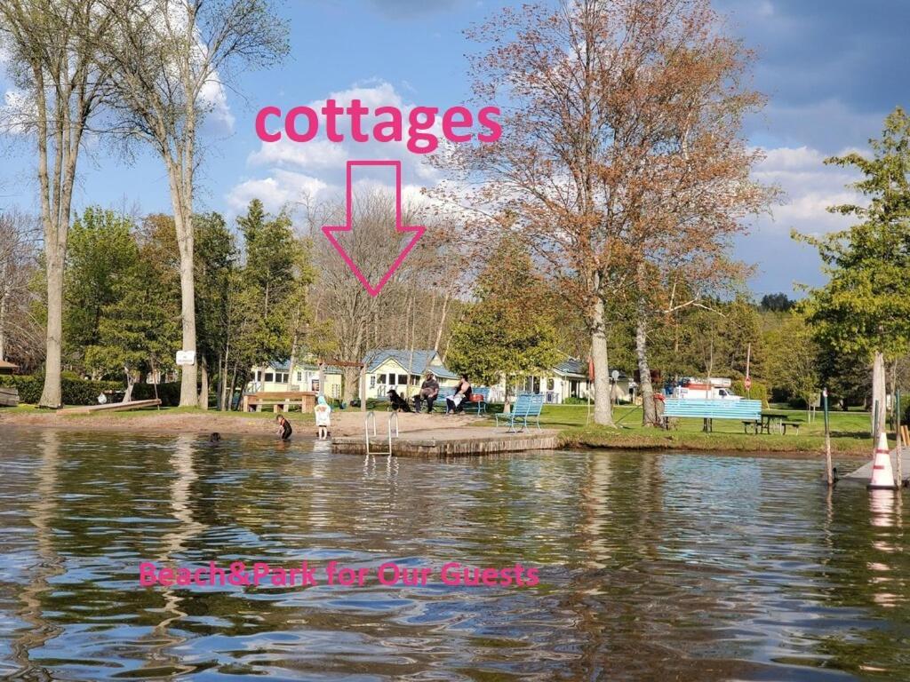 Fun Place With A Sandy Beach For Swimming, Boating, And Fishing, Featuring 3 Available Cabins Fenelon Falls Exterior photo